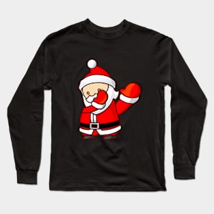 Dab it like Santa! Long Sleeve T-Shirt